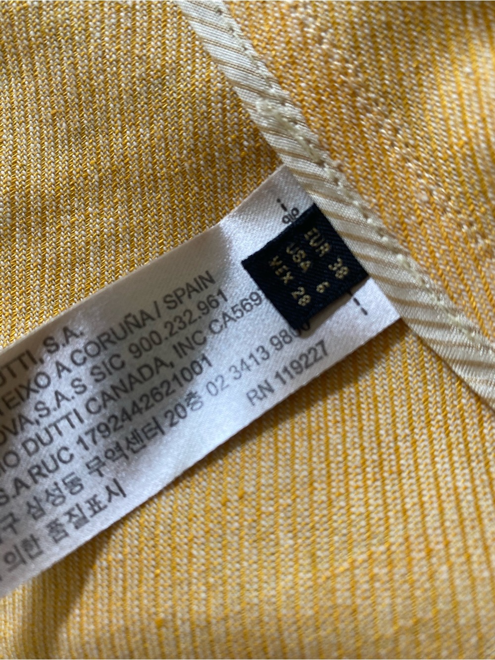 Massimo Dutti Light Creamsicle Single-Button Blazer - Picture 6 of 7